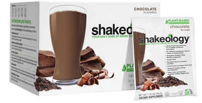 BODi Shakeology Vegan Protein Powder, Chocolate, 14 Packets