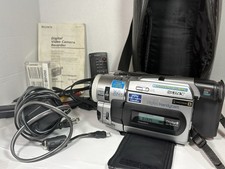 Sony Handycam DCR-TRV510 Digital 8 Camcorder Record Transfer Watch TESTED WORKS