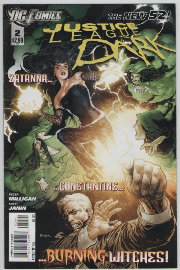 Justice League Dark 2 DC Comics 2011 Milligan Janin New 52