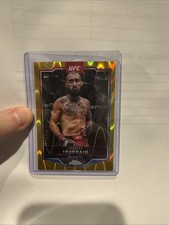 2025 Topps Chrome UFC Charles Jourdain RC Gold Refractor #18/50