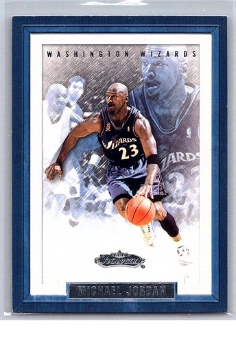 2002-03 Fleer Showcase #1 Michael Jordan Chicago Bulls NBA Card Basketball