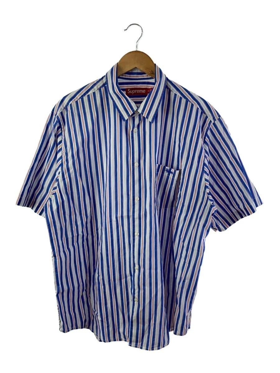 Chemise Supreme manches courtes/XL/COTON/BLEU