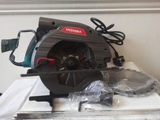 HYCHIKA 1300W Electric Circular Saw 4500RPM, High Power Motor, 24T Blade(185mm)
