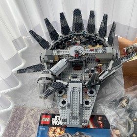 LEGO Star Wars Republic Attack Gunship 7676 Millennium Falcon 75105 8128 Used