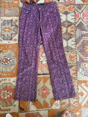 Revolt Pink Snakeskin  Pants Size 7/8