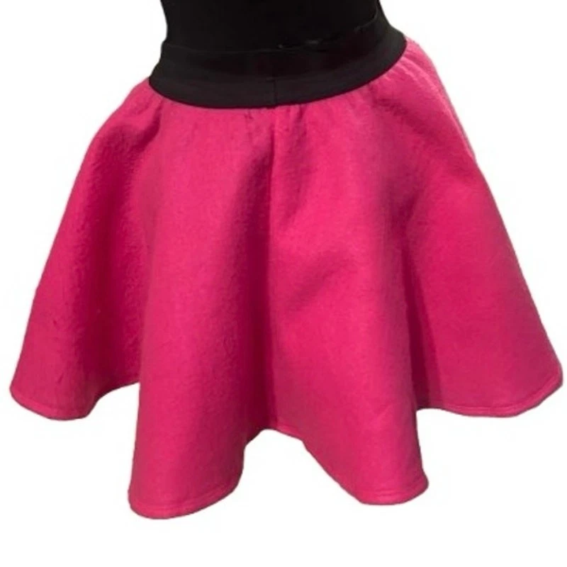 Charades Sexy Hot Pink 1950s Mini Poodle Skirt - ADULT LARGE - Image 3 of 4