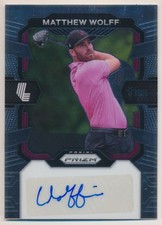2024 Panini Prizm LIV #SIG-MWO Matthew Wolff Signatures Black #/1