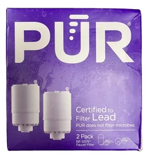 PUR Faucet Mount Water Filter Replacement - 2 pack