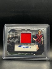 Kevin De Bruyne Auto Game Used Jersey 2022 Leaf Ultimate Soccer  6/50