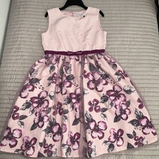 ANNA SUI Mini Girls Dress Lavender Tulle Floral Formal Dress Sz XL 7183368 168