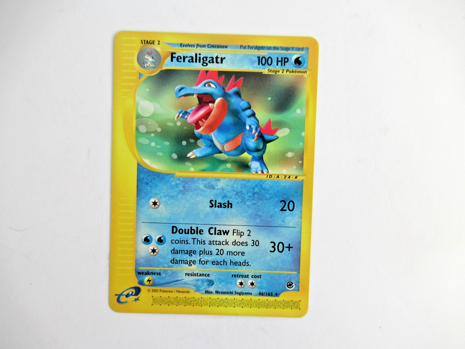Pokemon Expedition non Holo Feraligatr 46/165 NM