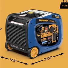 FIRMAN WH03348 Dual Fuel Inverter Generator 4000W Electric Start Portable