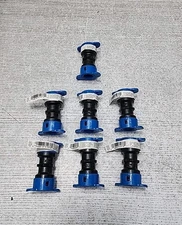 Lot of 7  Orbit 31976 Blu-Lock Plastic Coupling 1/2 x 1/2 Inch - Blu Lock Swing