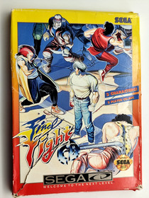 Final Fight CD (Sega CD SCD, 1993) COMPLETE CIB Authentic Tested & Cleaned! Tear