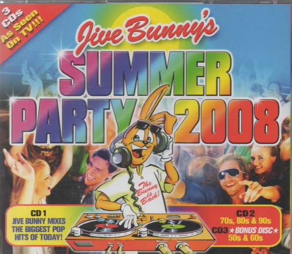 Jive Bunny's Summer Party 2008 CD Brand New Sealed