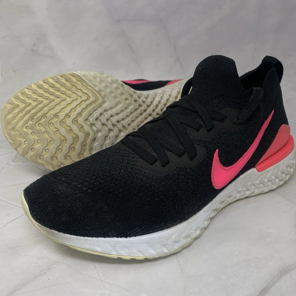 Nike Epic React Flyknit 2 White Black Pink Blast for Sale  display picture 2