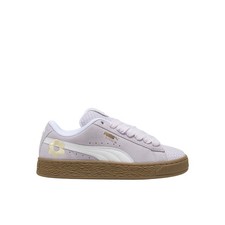 PUMA Suede Xl Summer Feels Lace Up Youth Girls Purple Sneakers Casual Shoes 401