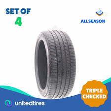 Set Of 4 Used 25540zr20 Falken Azenis Fk460 As 101y - 7.5-932