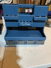 Vintage Bush Lake EZ-Tote Parts Tool Caddy Storage Organizer Portable Crafts Bin