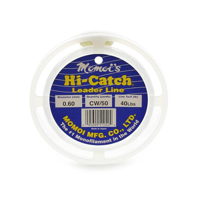 Momoi Hi-Catch Monofilament Leader (50 yd Coils)