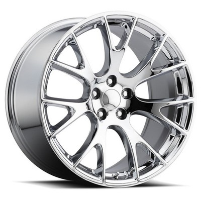 BLEM - FACTORY REPRODUCTIONS FR 70 Hellcat 20X10.5 5X115 Offset 25 Chrome