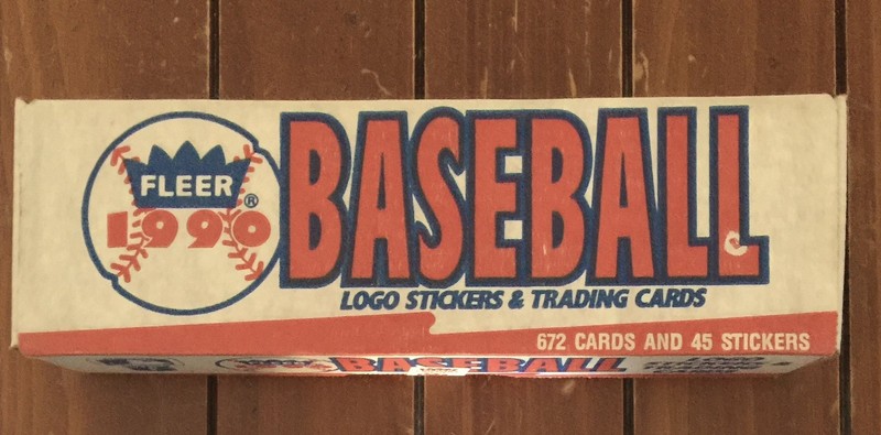 🔥1990 FLEER Baseball Complete Set 672 Cards + 45 Stickers Factory Sealed🔥