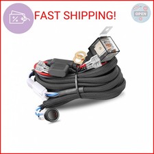Wiring Harness 2 Lead, Nirider 12V 40A Rocker Switch Relay Fuse Nylon Wiring Har