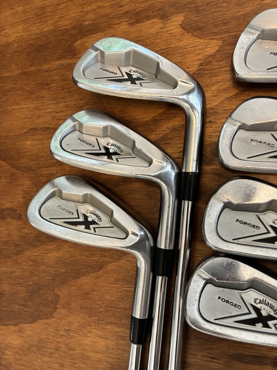 Callaway X Forged Iron Set / 4-PW Stiff Flex Steel Dynamic Gold