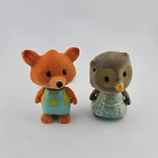 Lil Furry Woodzeez Bobbleez Bobble Head Animals Owl Fox