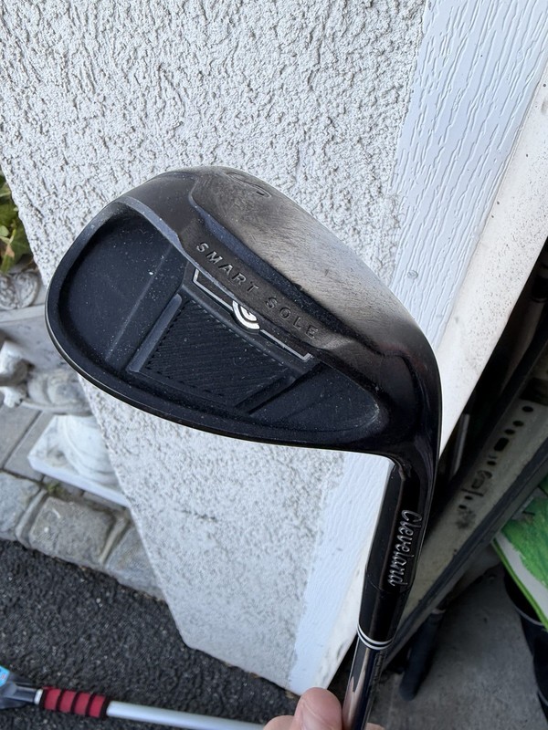 Cleveland Smart Sole Sand Wedge Black Satin Right Handed