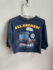 Vintage 2T Thomas The Train Thomas Friends Longsleeve Graphic Tshirt