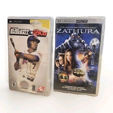 PSP UMD Lot Zathura Movie Plus Major League Baseball 2K9 Tested Working