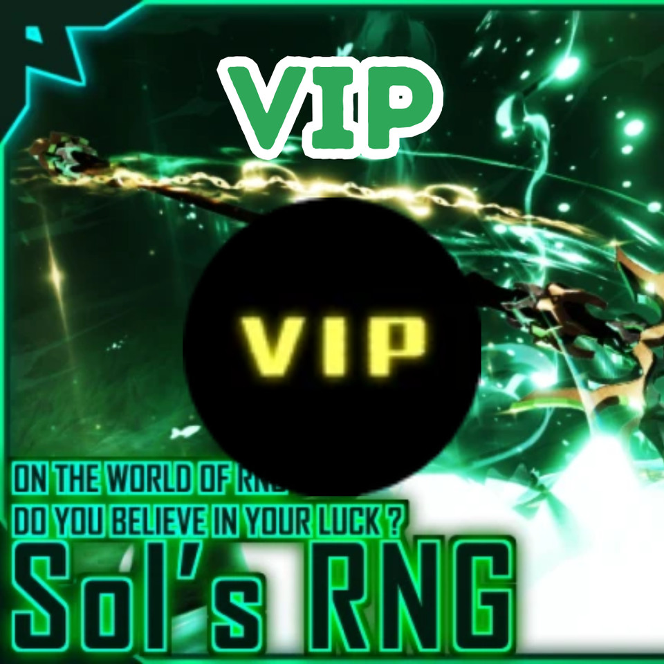 Rng Vip 👑 Sol's RNG 👑 VIP • QUICK ROLL • ALL PASSES 🛡️ Verified | eBay
