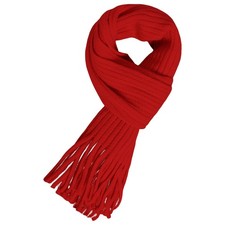 Avxzbef Kids Tassel Scarf Knitted Toddler Fashion Neck Red
