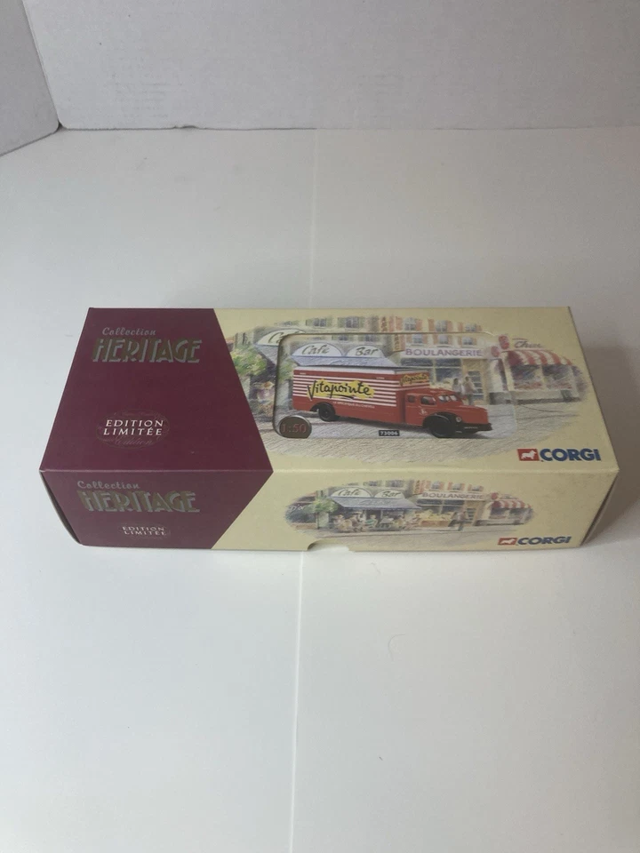 CORGI COLLECTION HERITAGE 1:50 Berliet GLR Fourgon - Vitapointe, Paris 73006 New - Image 4 of 4