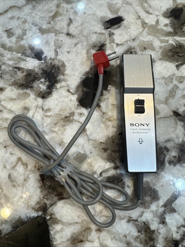 Vintage Sony Japan F-83 Voice Command Dynamic Microphone Cardioid Japan