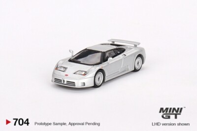 1/64 Bugatti EB110 GT GRIGIO CHIARO (LHD) MGT00704-L
