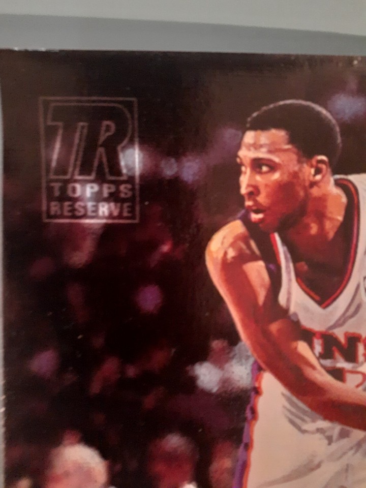 200001 Topps Reserve NBA Phoenix Suns Shawn Marion Autographs Canvas