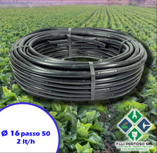 Tubo Ala Gocciolante 16 Passo 50 - Risparmia Acqua con l'Irrigazione Automatica