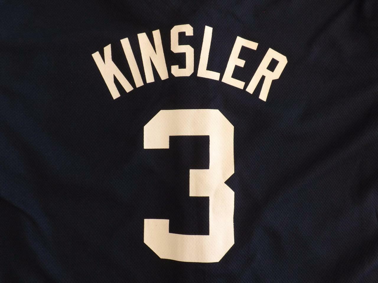 Detroit Tigers Official MLB Majestic Kids Youth Size Ian Kinsler T