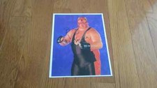 Big Van Vader Hand Signed Autographed 8.5x11 Photo Wrestling WWE