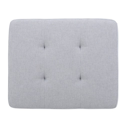 Zahra Contemporary Tufted Fabric Storage Ottoman - Picture 18 of 20