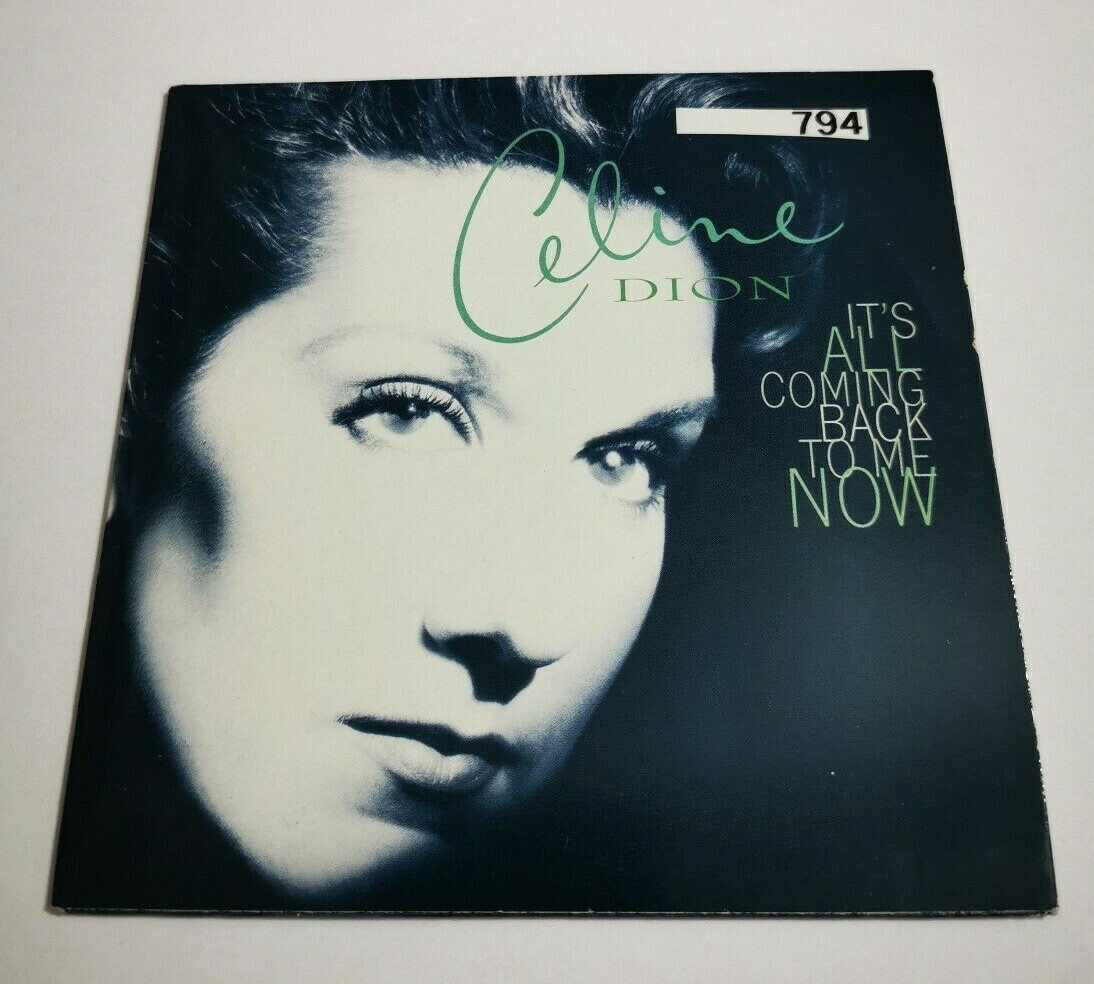 CELINE DION It's all coming back to me now RARE SPANISH AUSTRIA CD