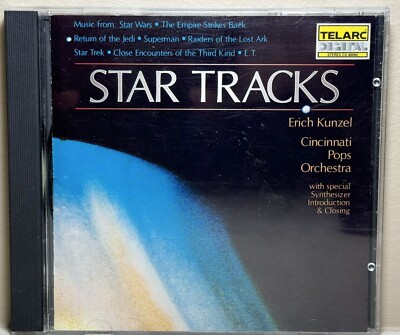 Star Tracks - Erich Kunzel & Cincinnati Pops 1984 Japan Pressing, Smooth Telarc