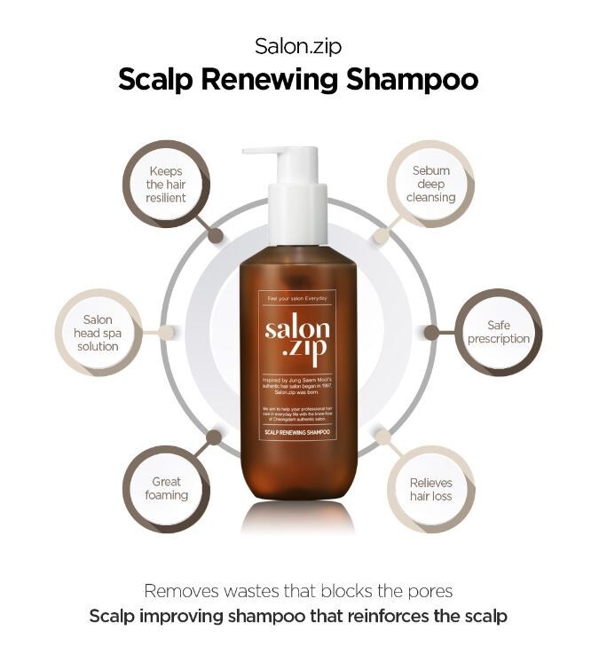 JUNGSAEMMOOL Salon.zip Scalp Renewing Shampoo 400ml | eBay