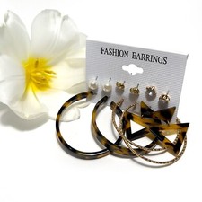 Earrings Set for Women Girls 6 Pairs