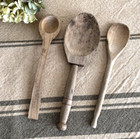 Farmhouse Primitive Munising Maple Wood RollingPin Food Masher Handcarved Spoons — photo 8