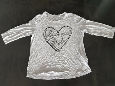 CANDA STYLE FASHION SMILE SHIRT Gr. L