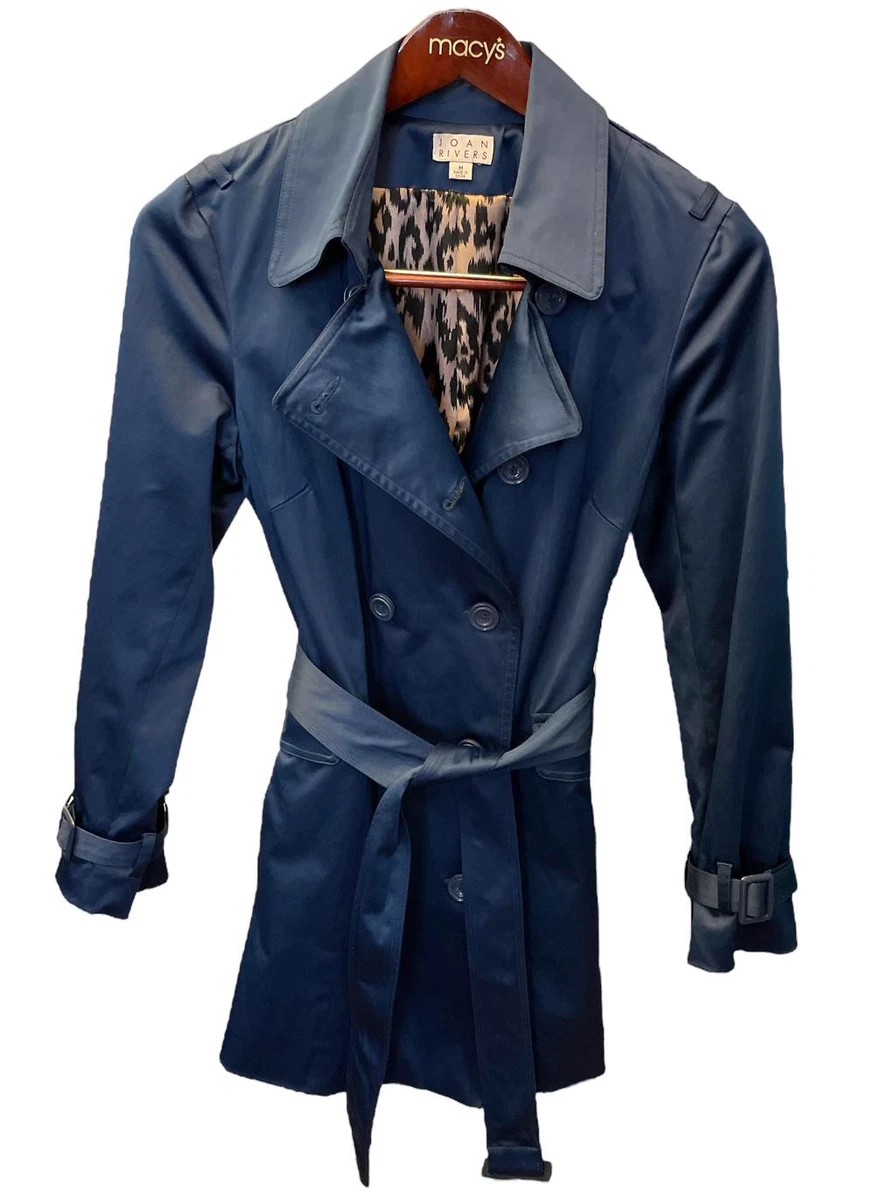 Joan rivers top trench coat