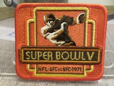 SUPER BOWL V PATCH